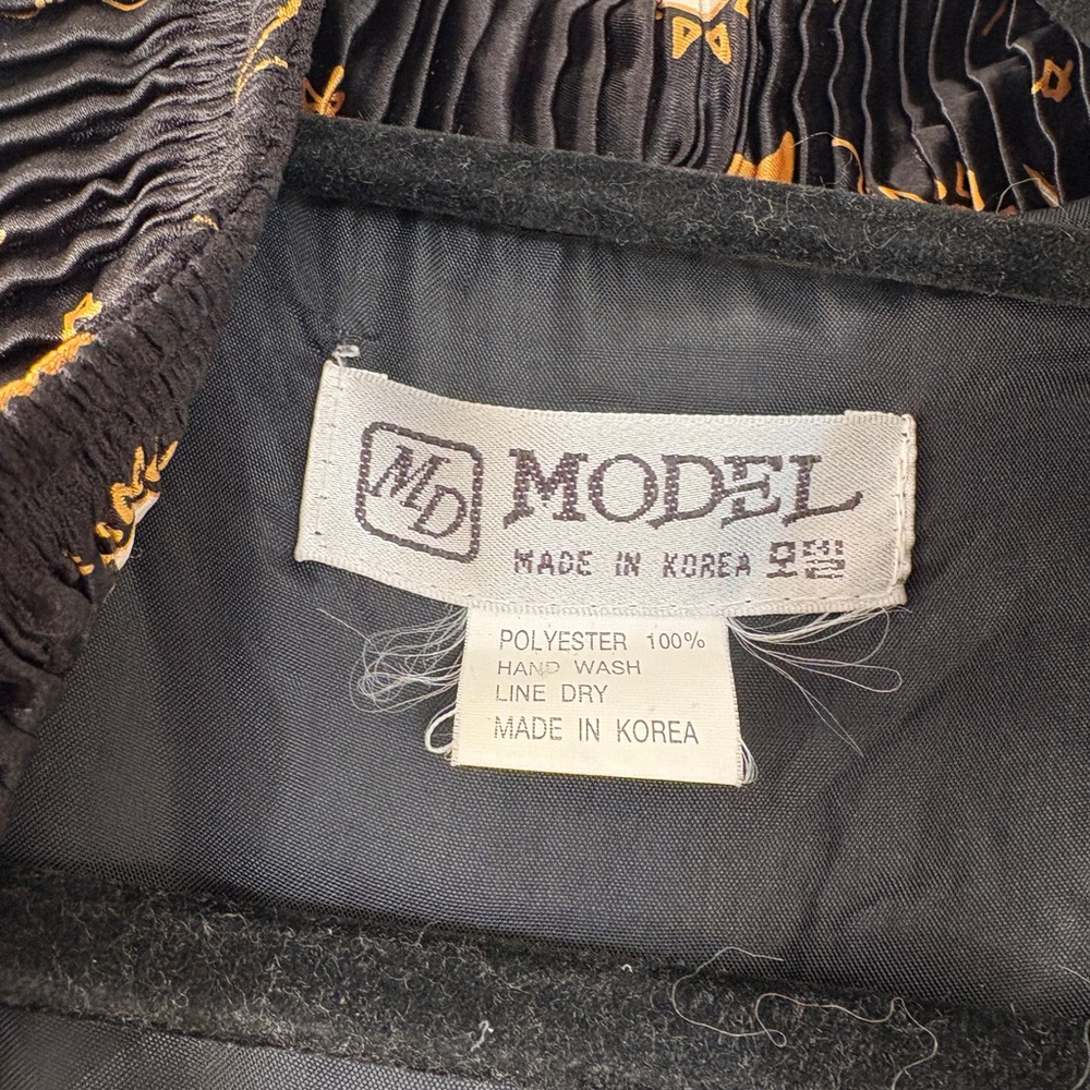 Black Celestial Patterned Jacket - image 3